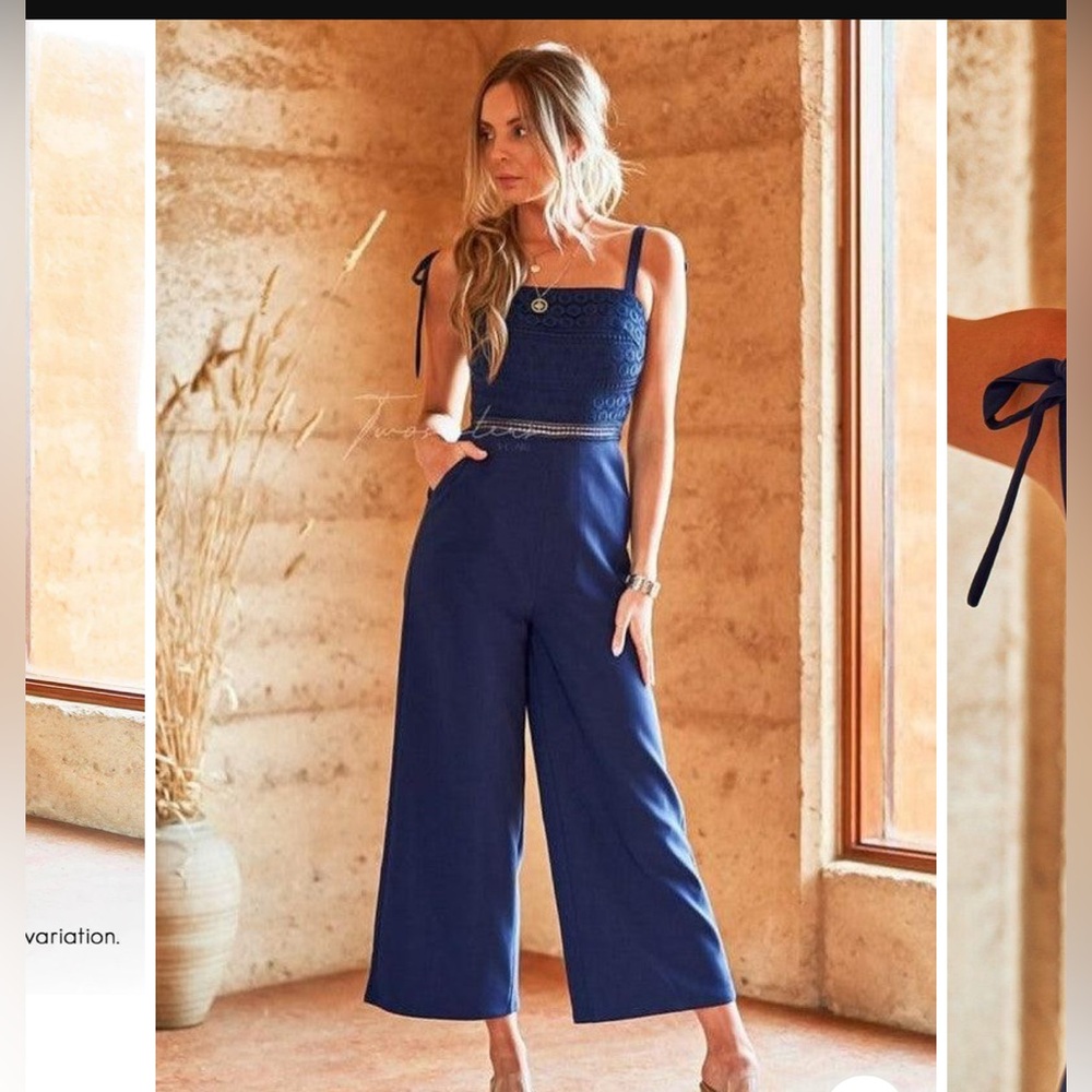 Elegant Pink Jumpsuit